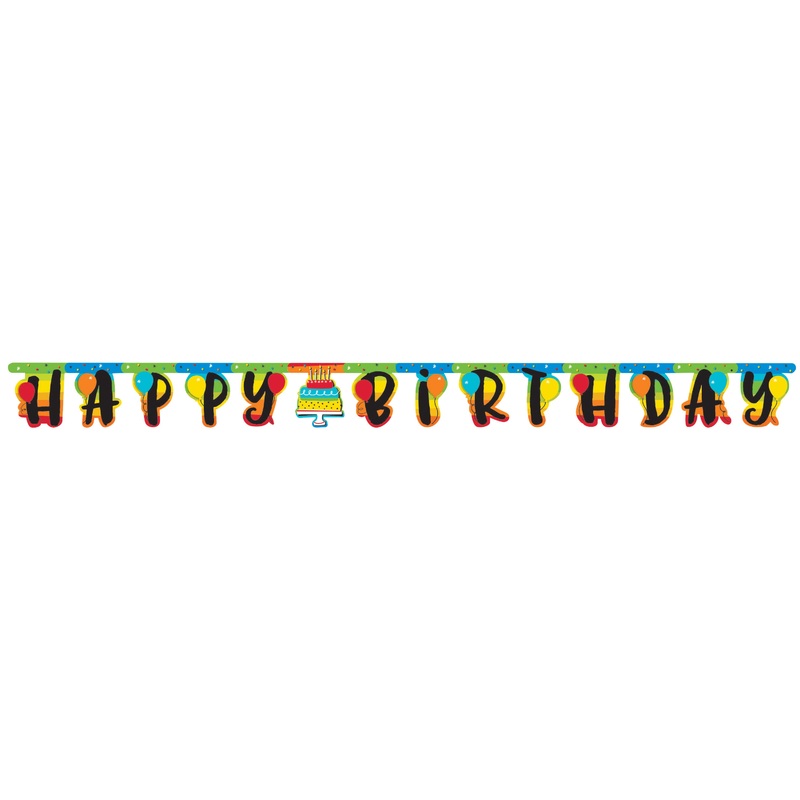 Hoppin Birthday Jointed Banner