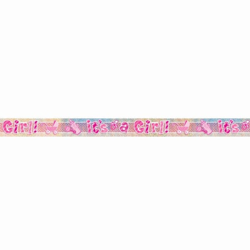 It's a Girl Baby Shower Banner