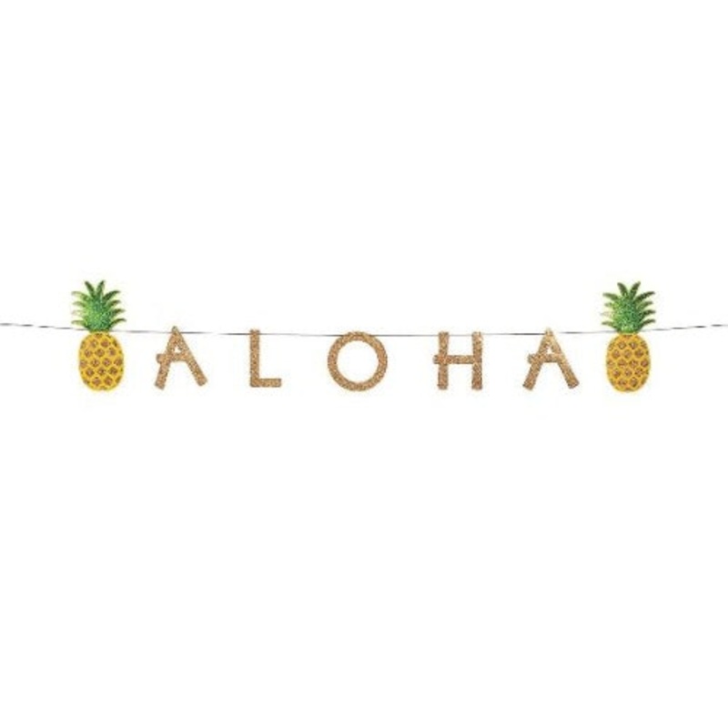 Pineapple Aloha Jointed Banner