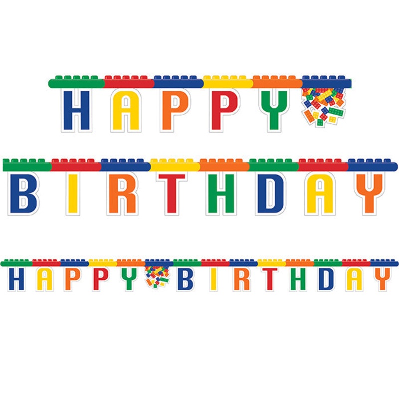 12 pc Bulk Block Party Banners