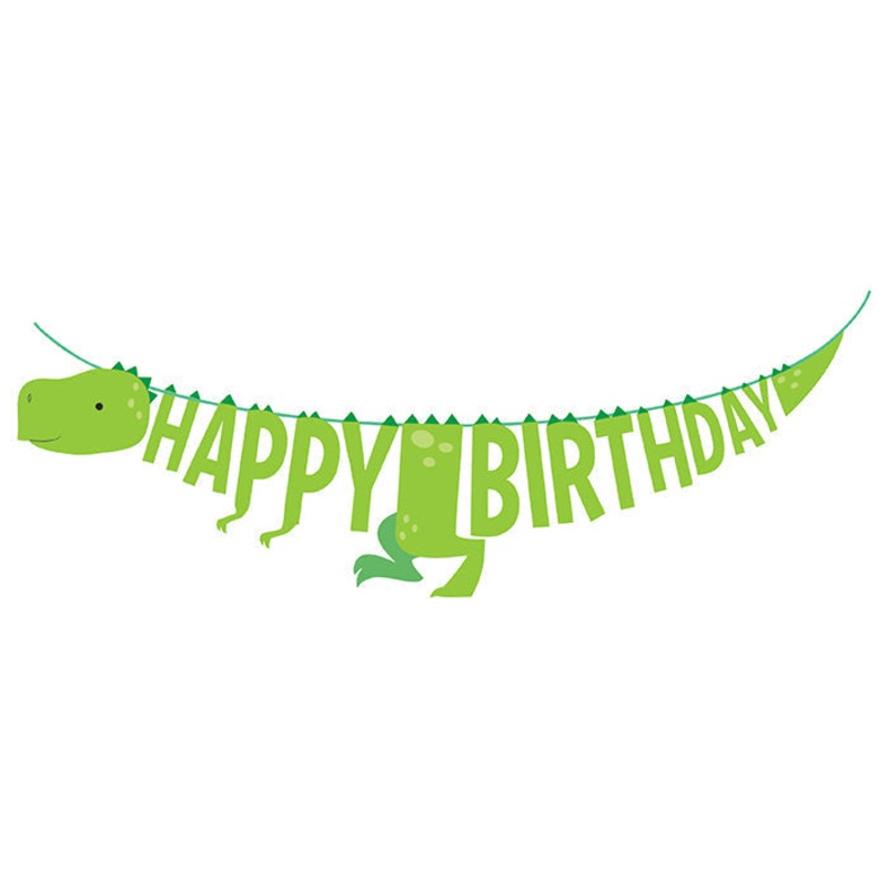 12 pc Bulk Boy Dinosaur Banners