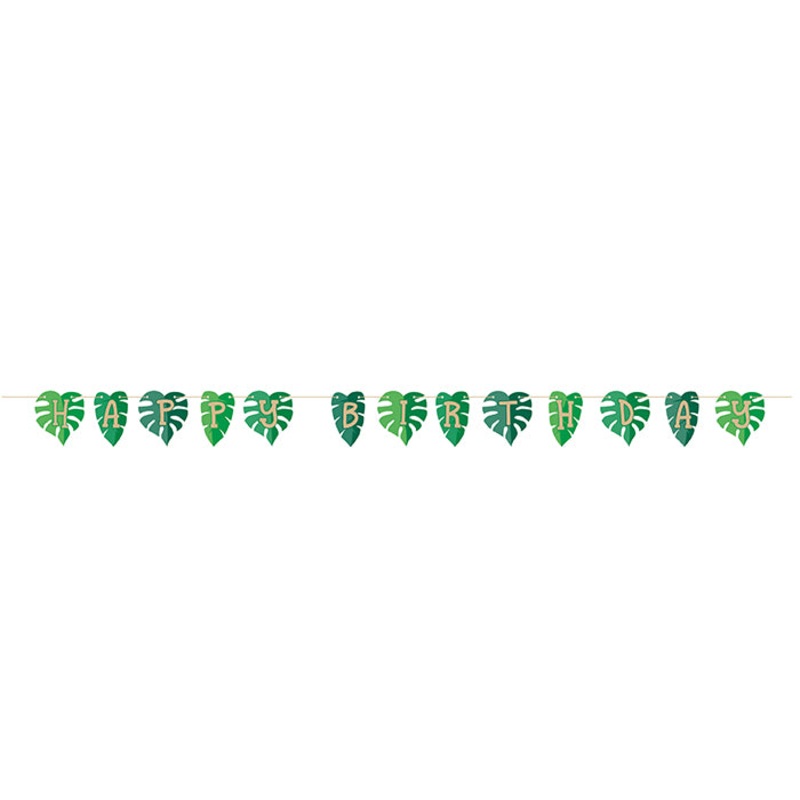 Animal Faces Banner w/Ribbon