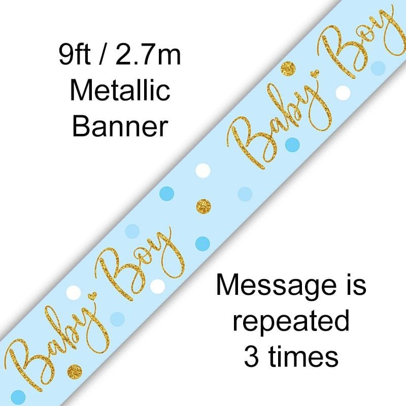 Baby Boy / Baby Shower Banner