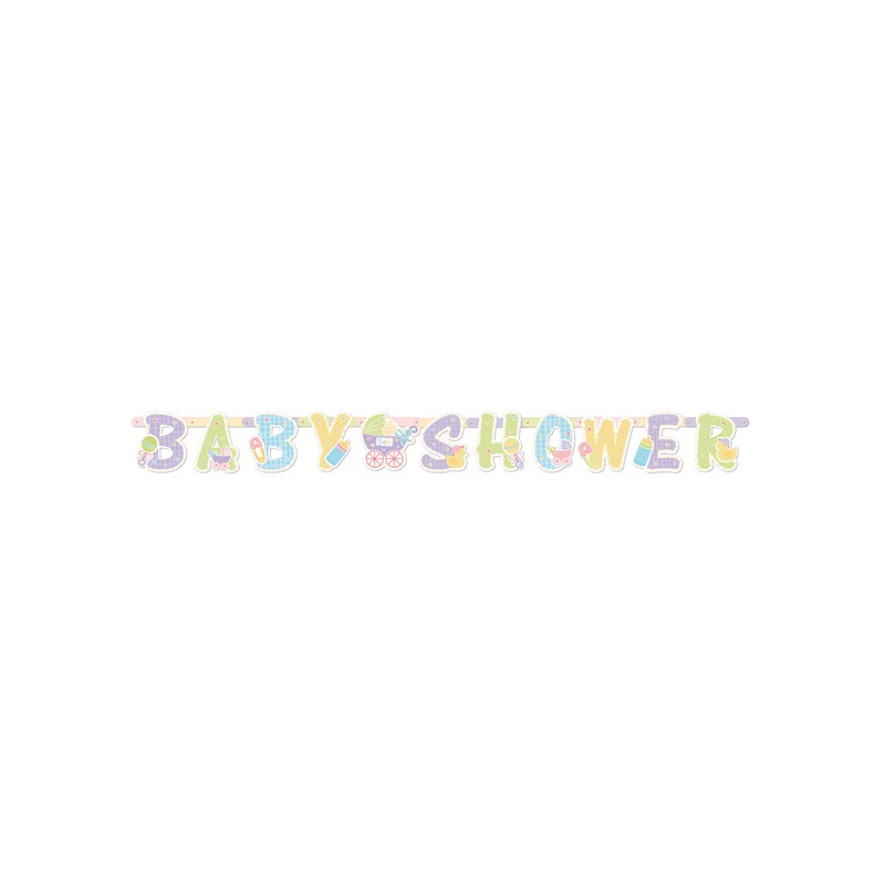 Baby Shower Letter Banner