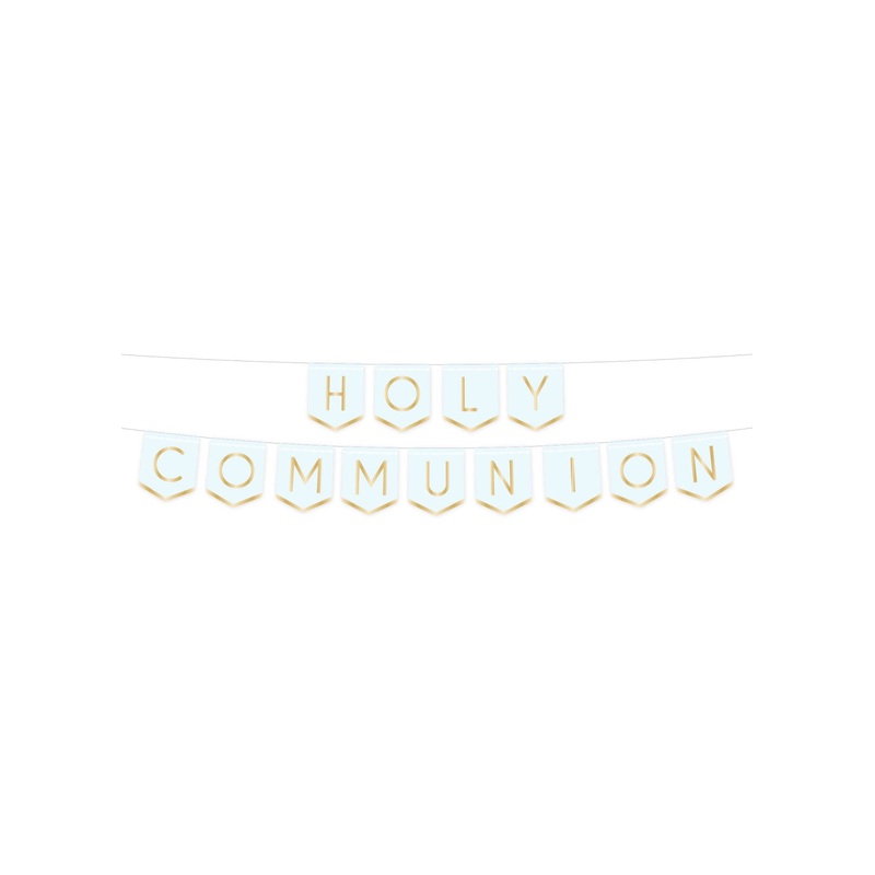 Blue Holy Communion Banner