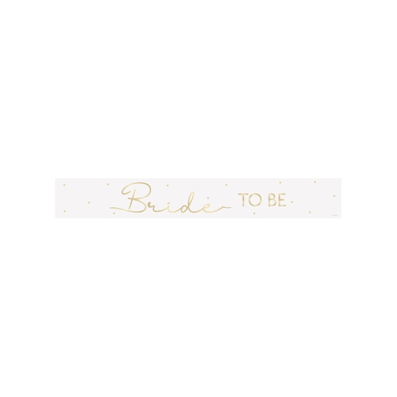 Bride To Be Foil Banner