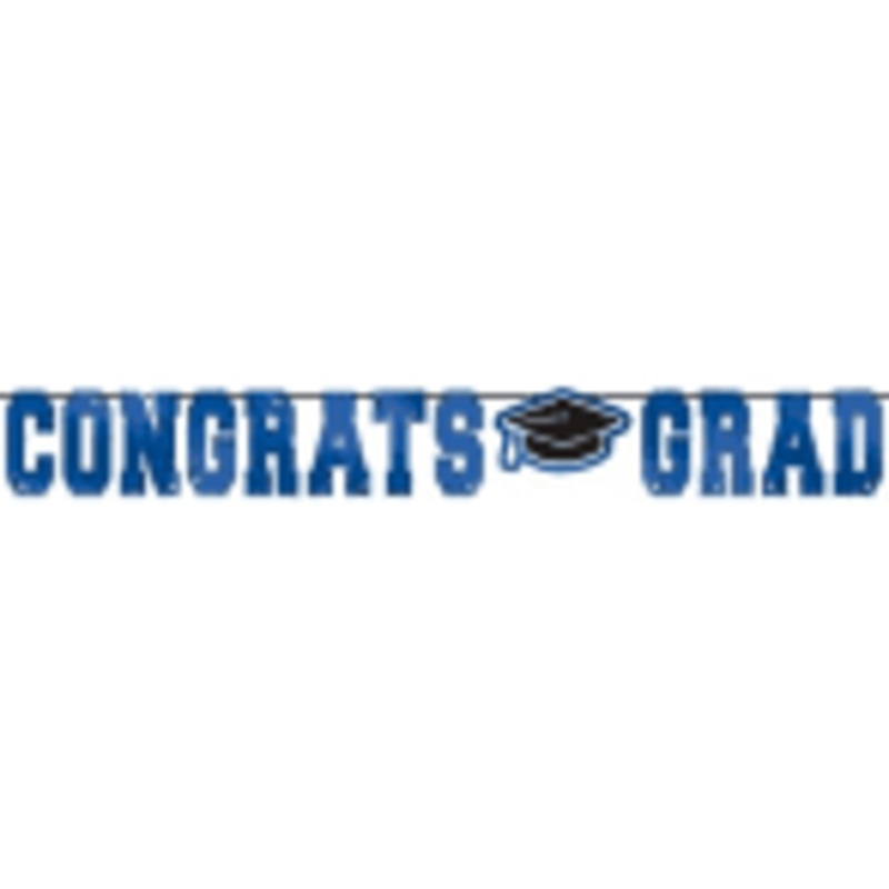 Congrats Grad Blue Banner