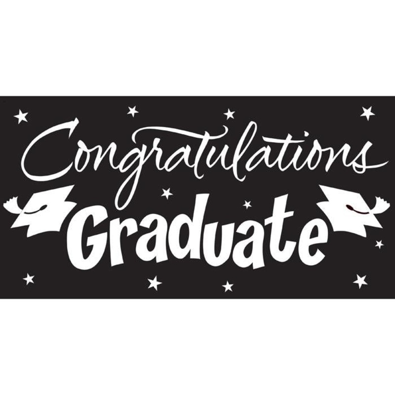 Congrats Grad Giant Banner