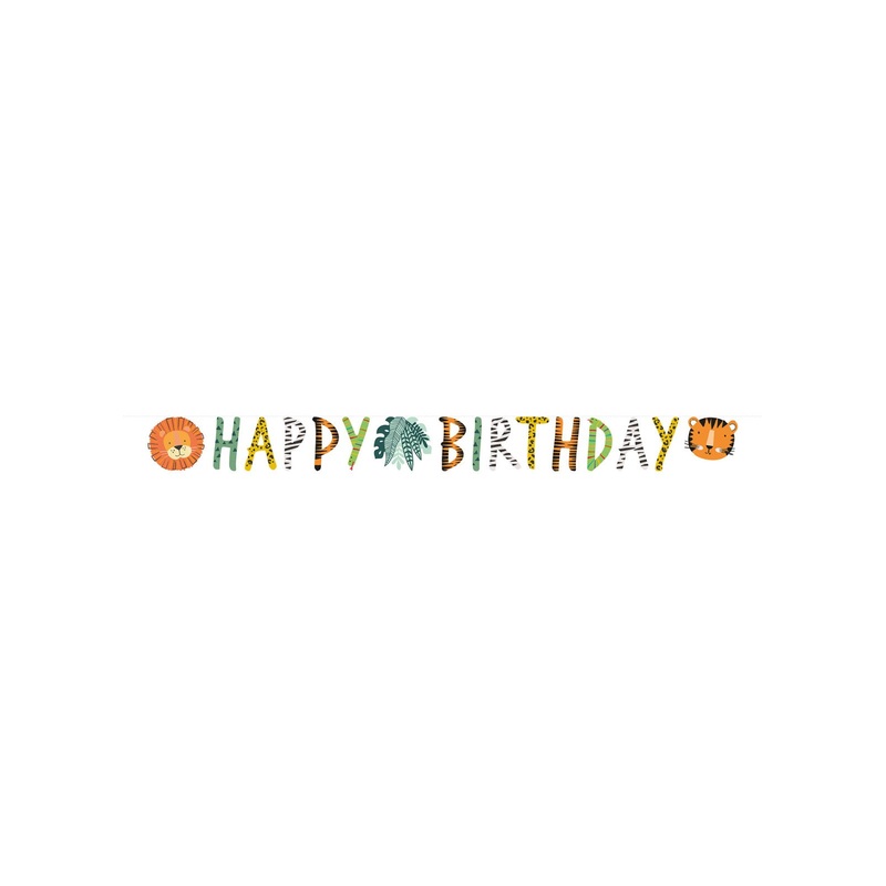 Get Wild Letter Banner