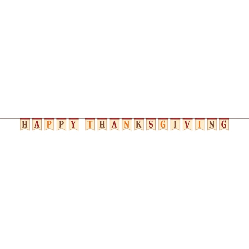 Happy Thankgiving Ribbon Banner