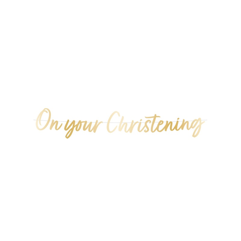On Your Christening Banner