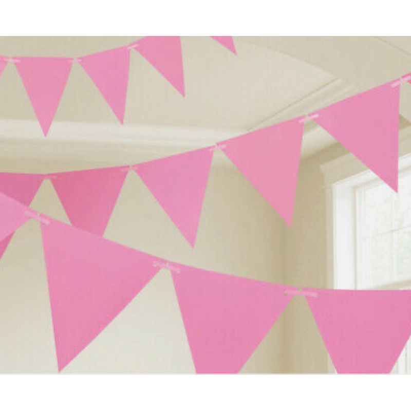 PENNANT BANNER - PINK
