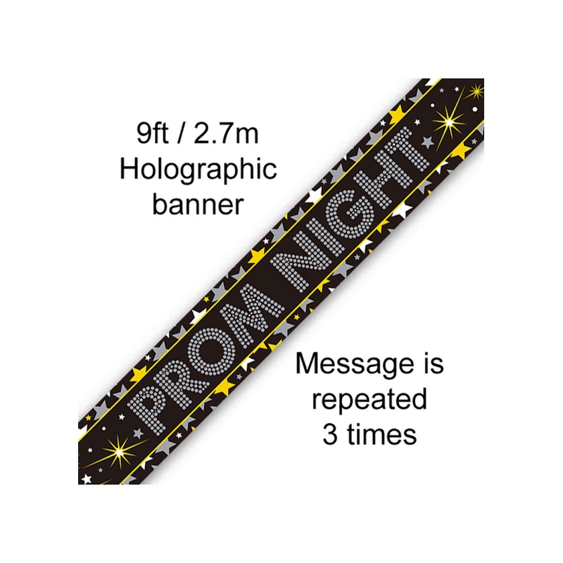 Prom Night Foil Banner