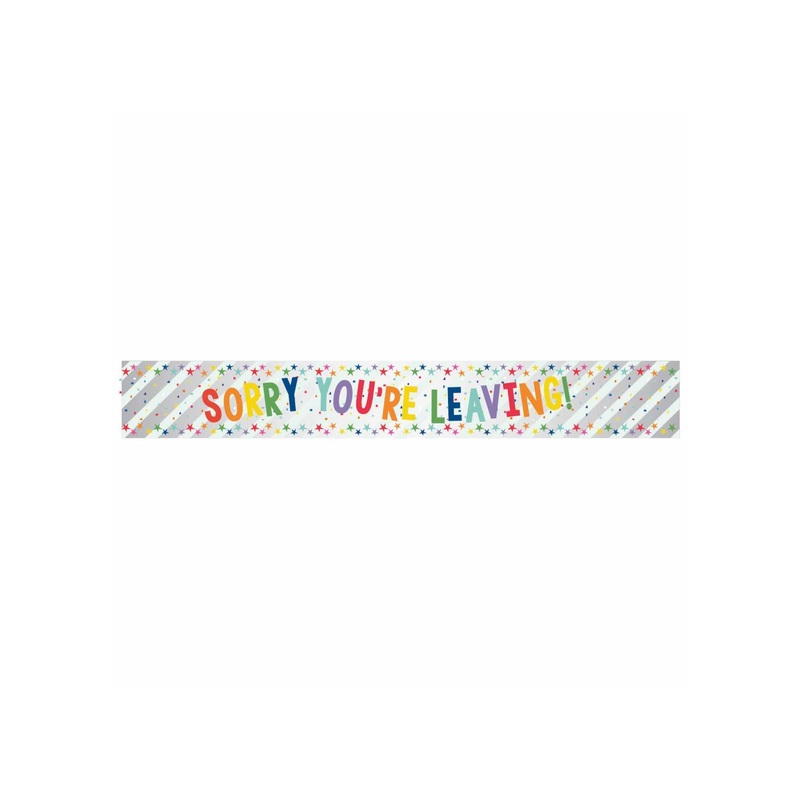 Sorry You're Leaving Banner