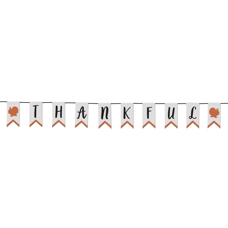 Thankful Canvas Banner