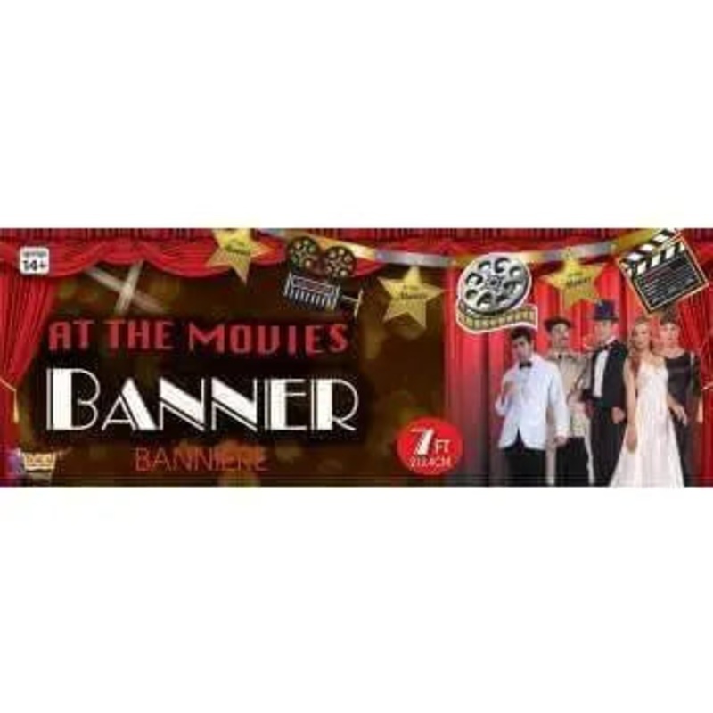 At The Movies  Letter Banner