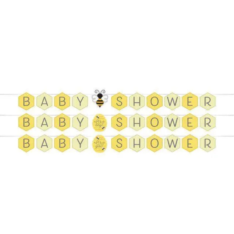 Baby Shower - Bumblebee Banner