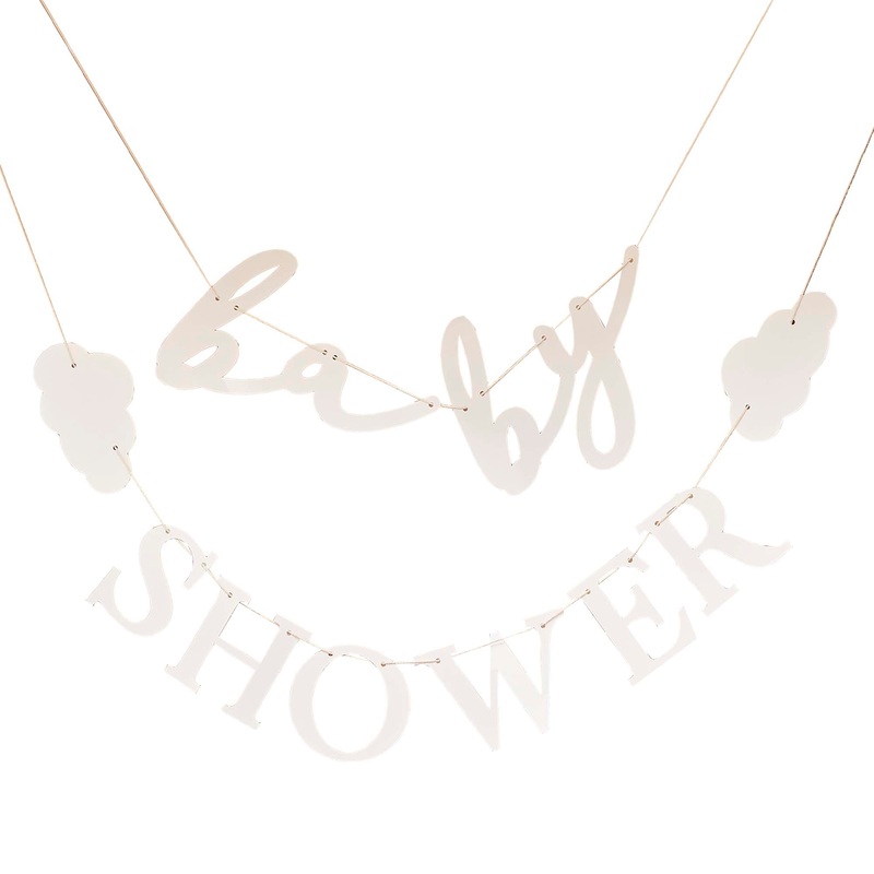 Baby Shower Eco Banner, 2 Count