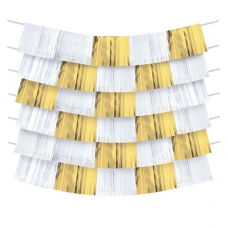 Backdrop Banner 9/pkg - Gold