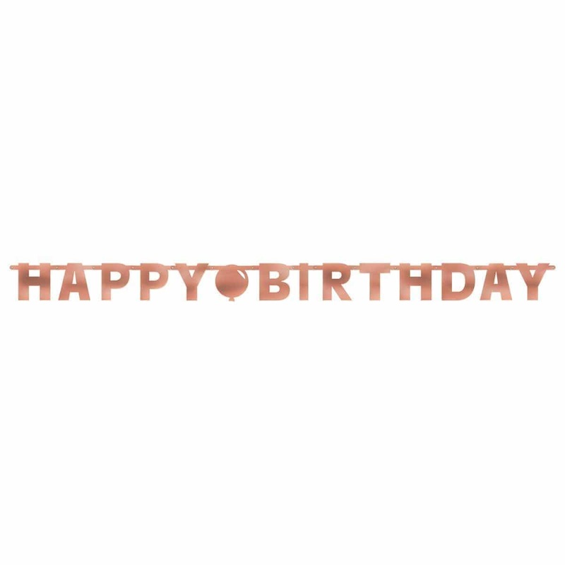 Blush Birthday - Letter Banner