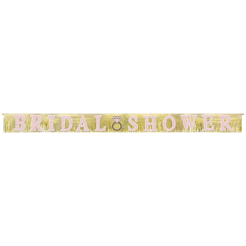 Bridal Shower Fringe Banner