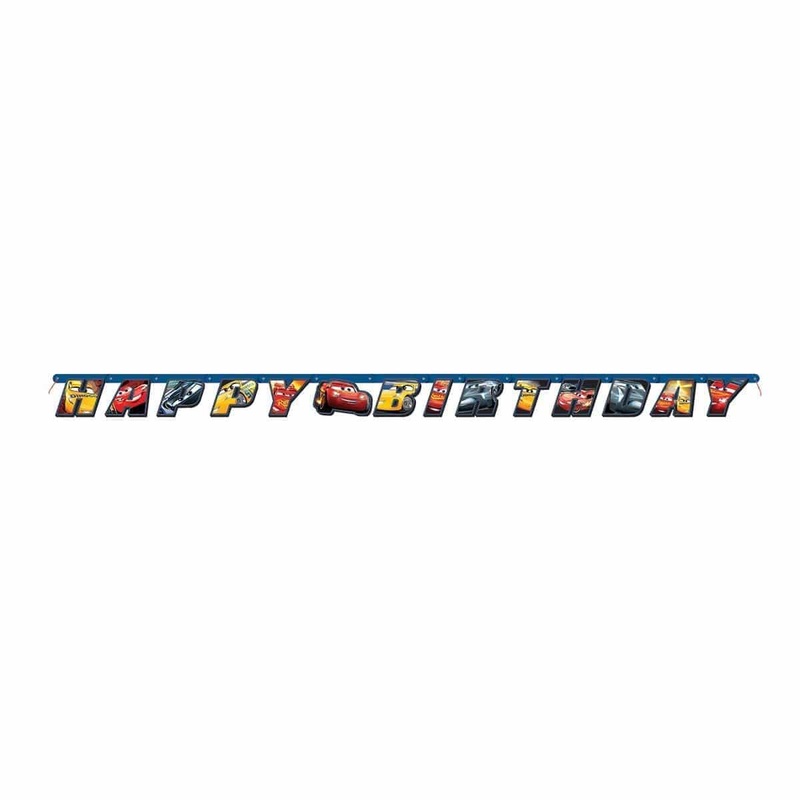 Cars 3 jointed banner
