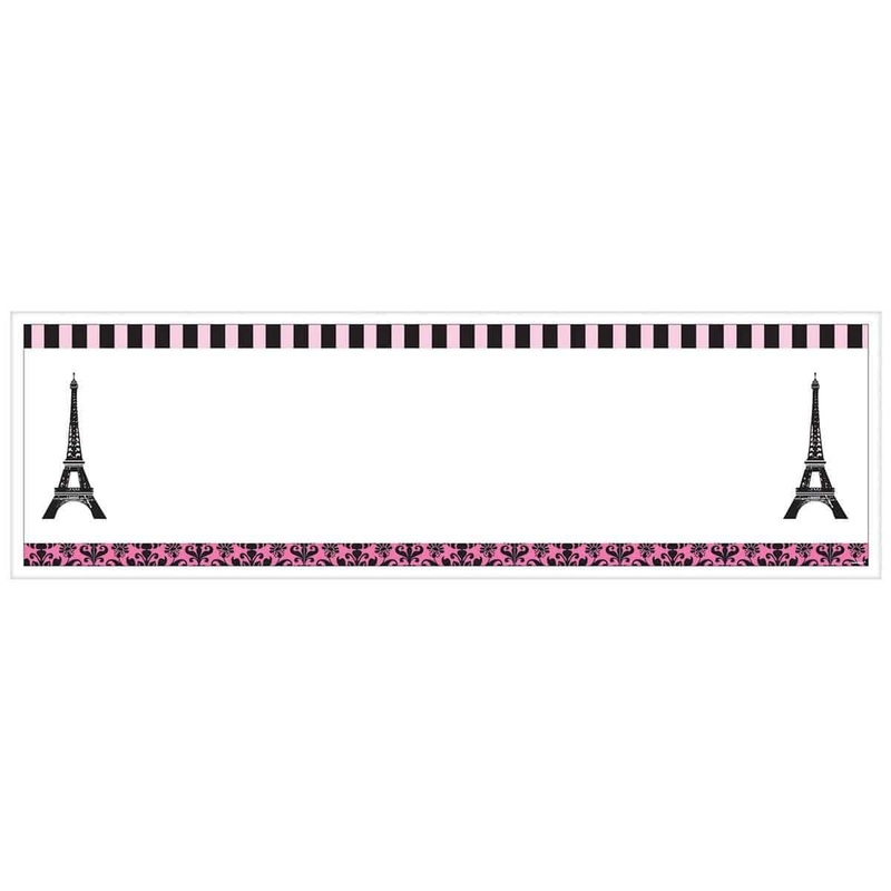 Day In Paris Customizable Banner
