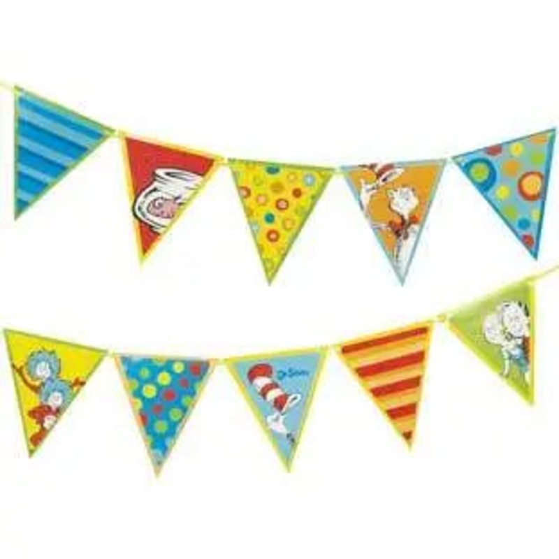 Dr. Seuss - Pennant Banner