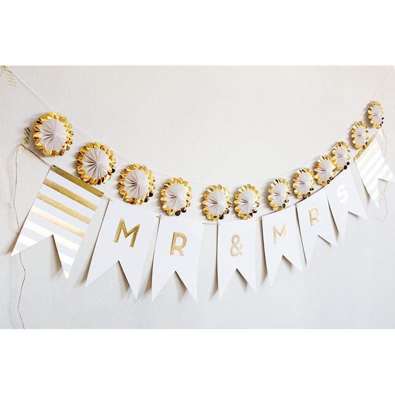 Fancy - Mr. & Mrs. Letter Banner