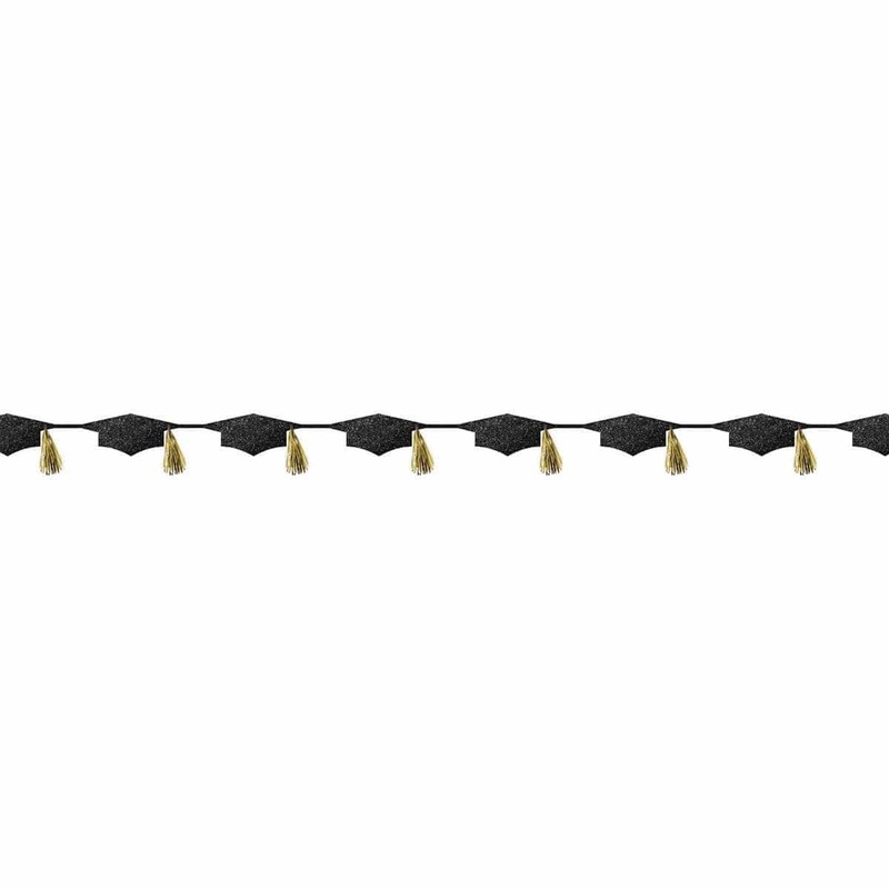 Grad Cap Tassel Banner