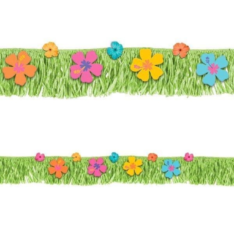 Hibiscus Fringed Banner