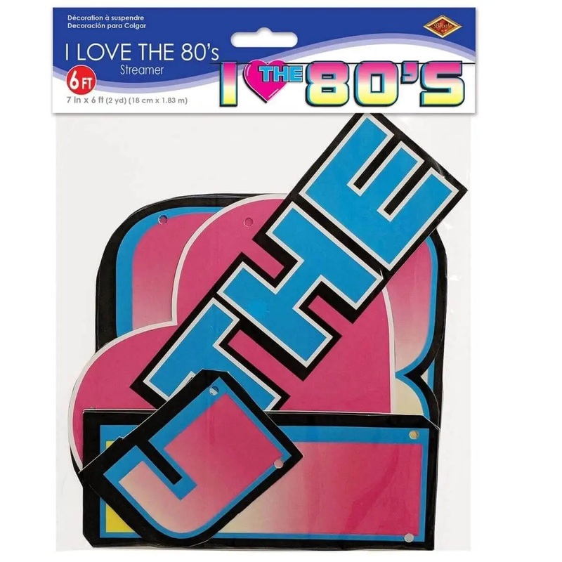 I Love The 80's Banner