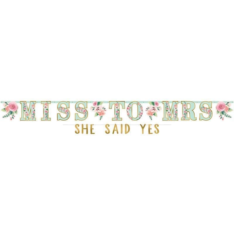 Mint To Be - Letter Banner 2/pkg