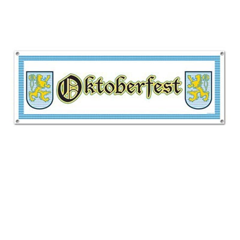 Oktoberfest Sign Banner, 5 Feet