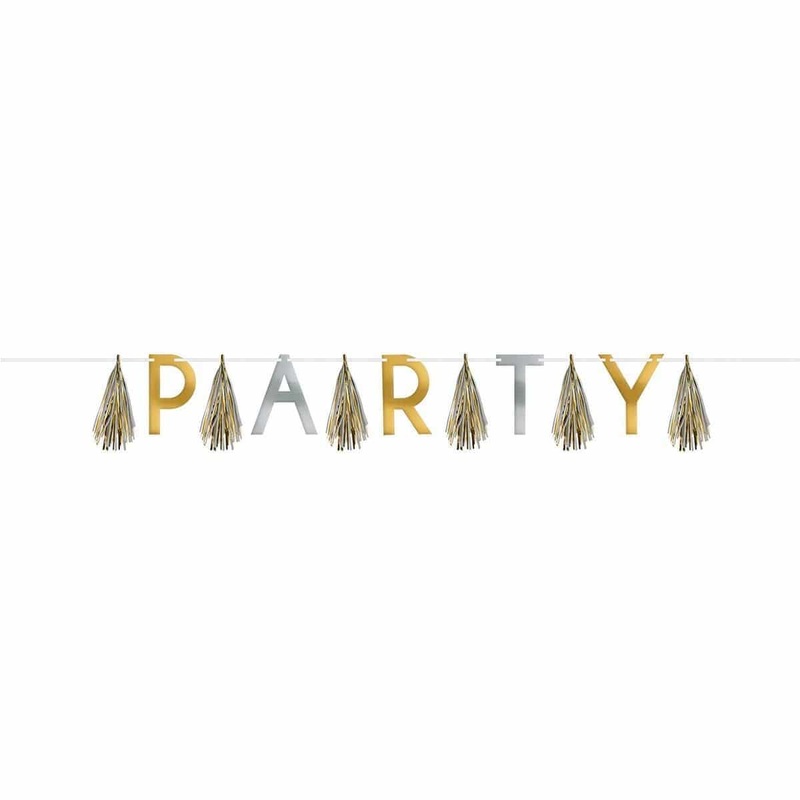 Party Banner With Tassel