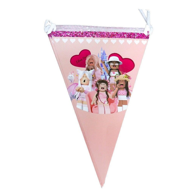Roblox Girl Pennant Banner, 90in