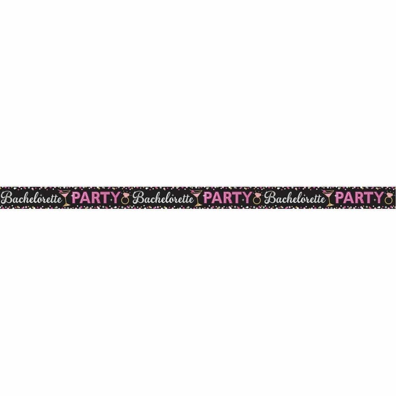 Sassy Bride foil banner, 25 feet