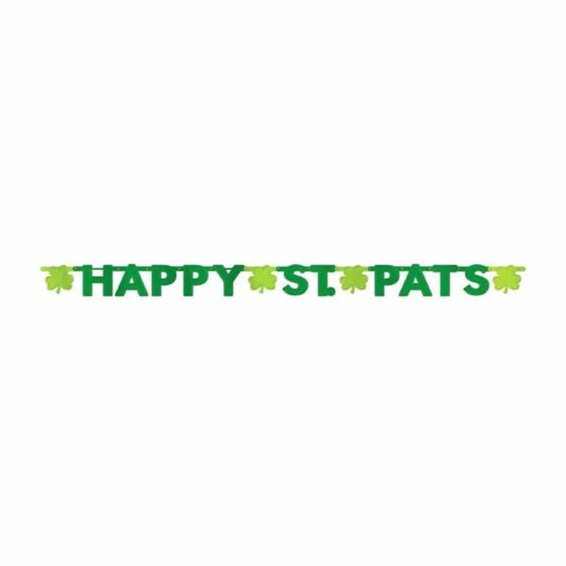 St Patrick's Day Letter Banner