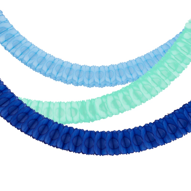 Blue Honeycomb Garlands