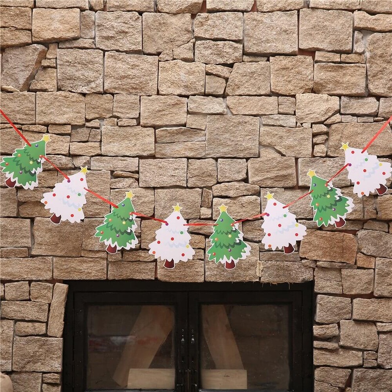 Christmas Tree Paper Bunting