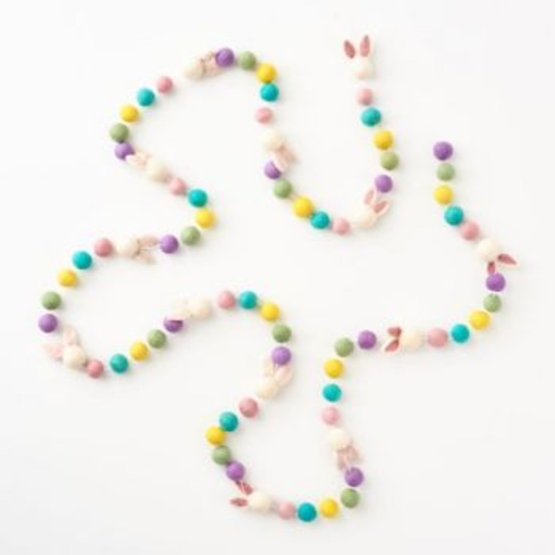 Easter Pastel Felt Garland