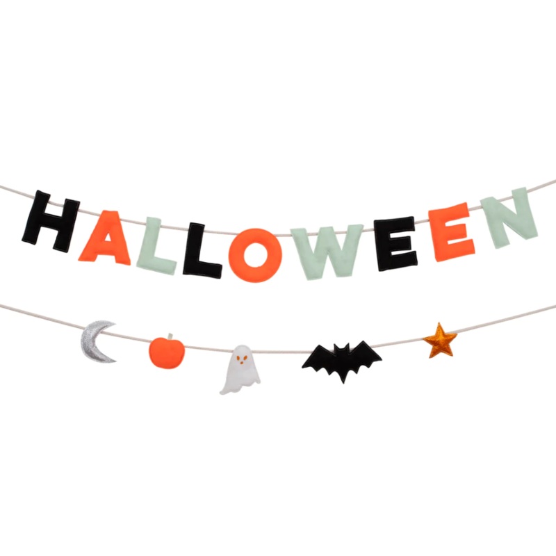 Felt Halloween Garland
