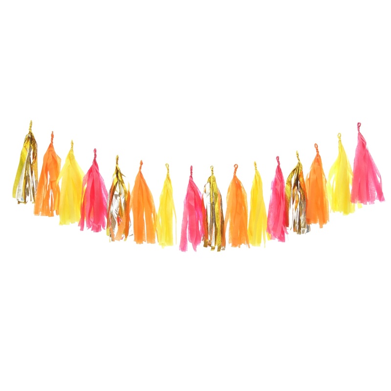Fruit Punch Tassel Garland