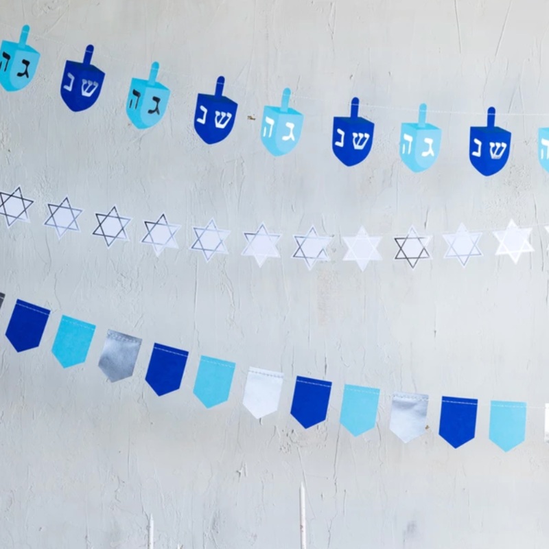 Hanukkah Mini Banner Set