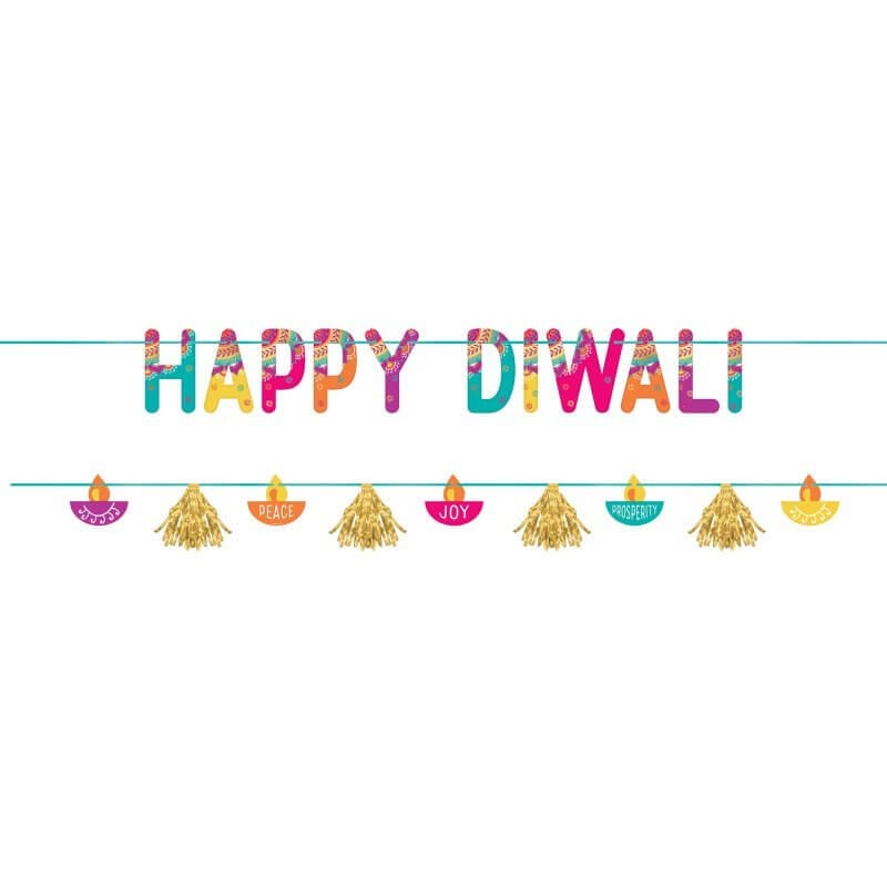 Happy Diwali Banner Kit 2pk
