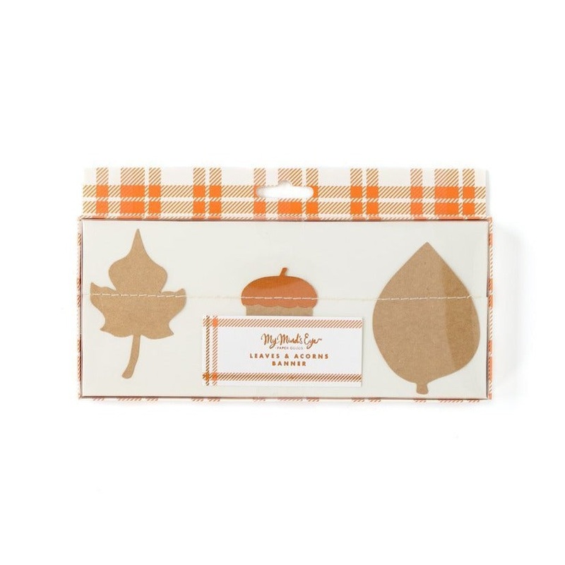 Harvest Leaf Mini Banner