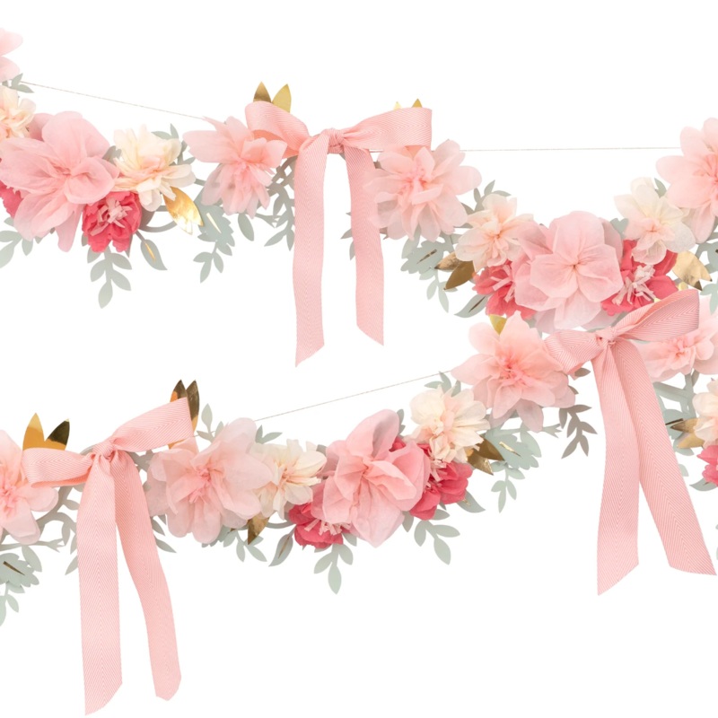 Laduree Paper Floral Garland