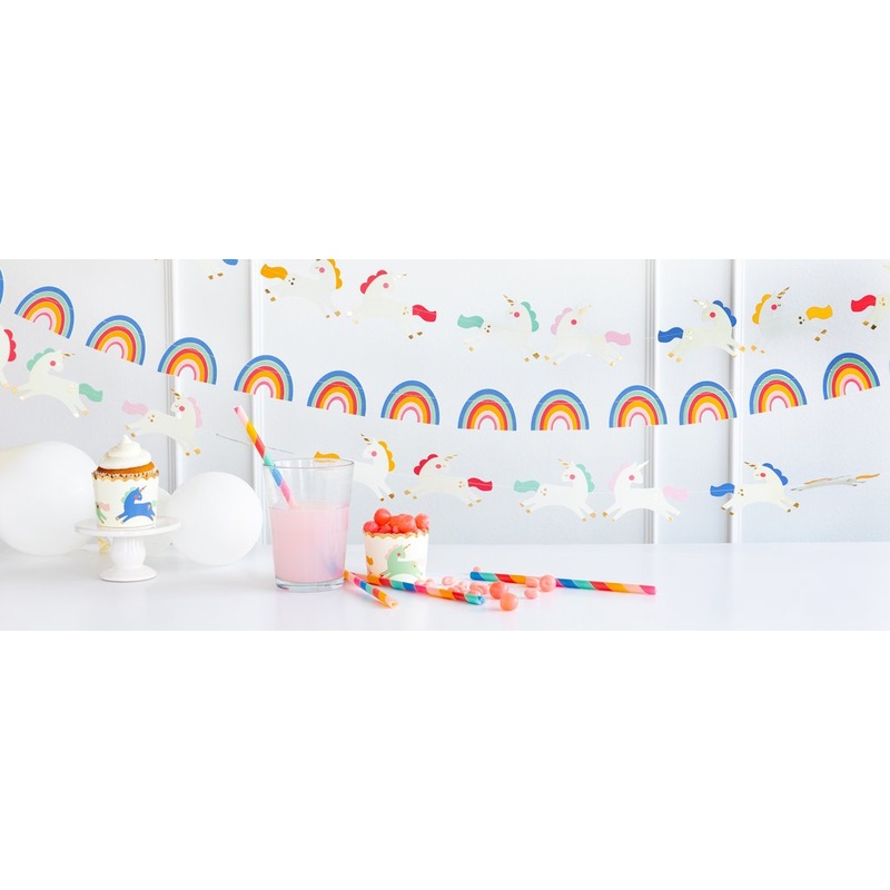 Rainbow Paper Banner