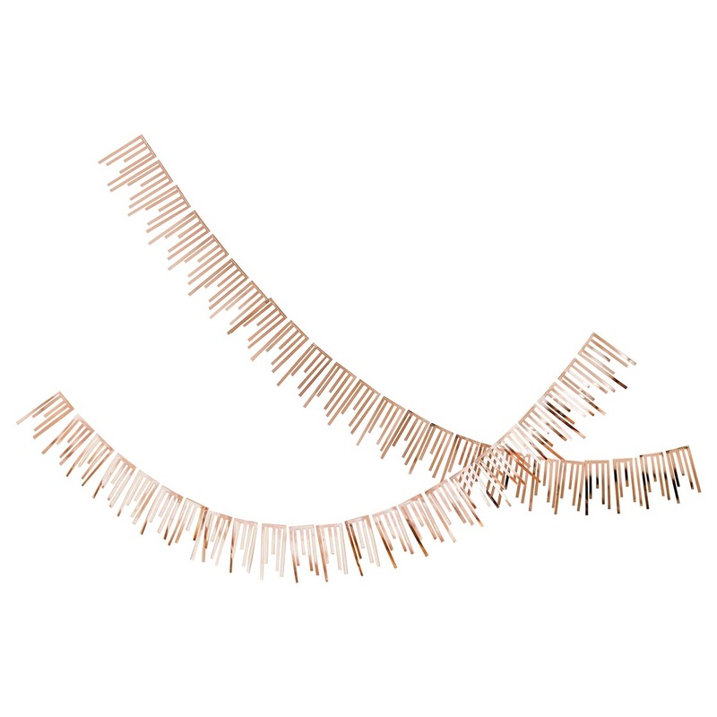 Rose Gold Cascade Garland