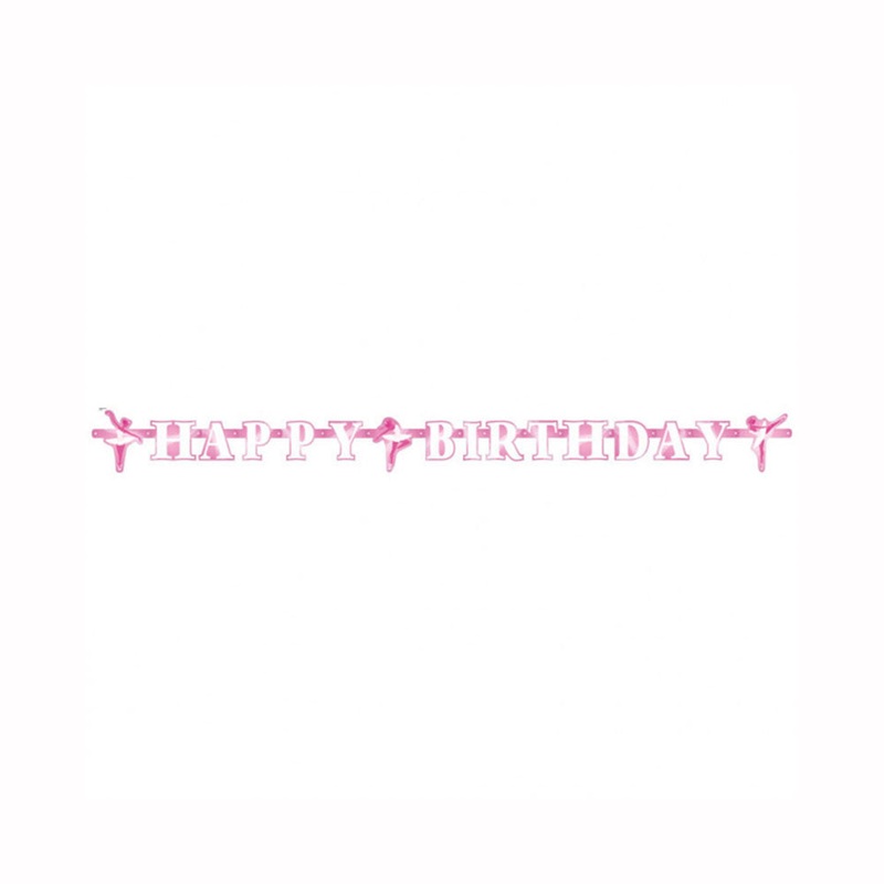 Ballet Letter Banner  63in x 5in
